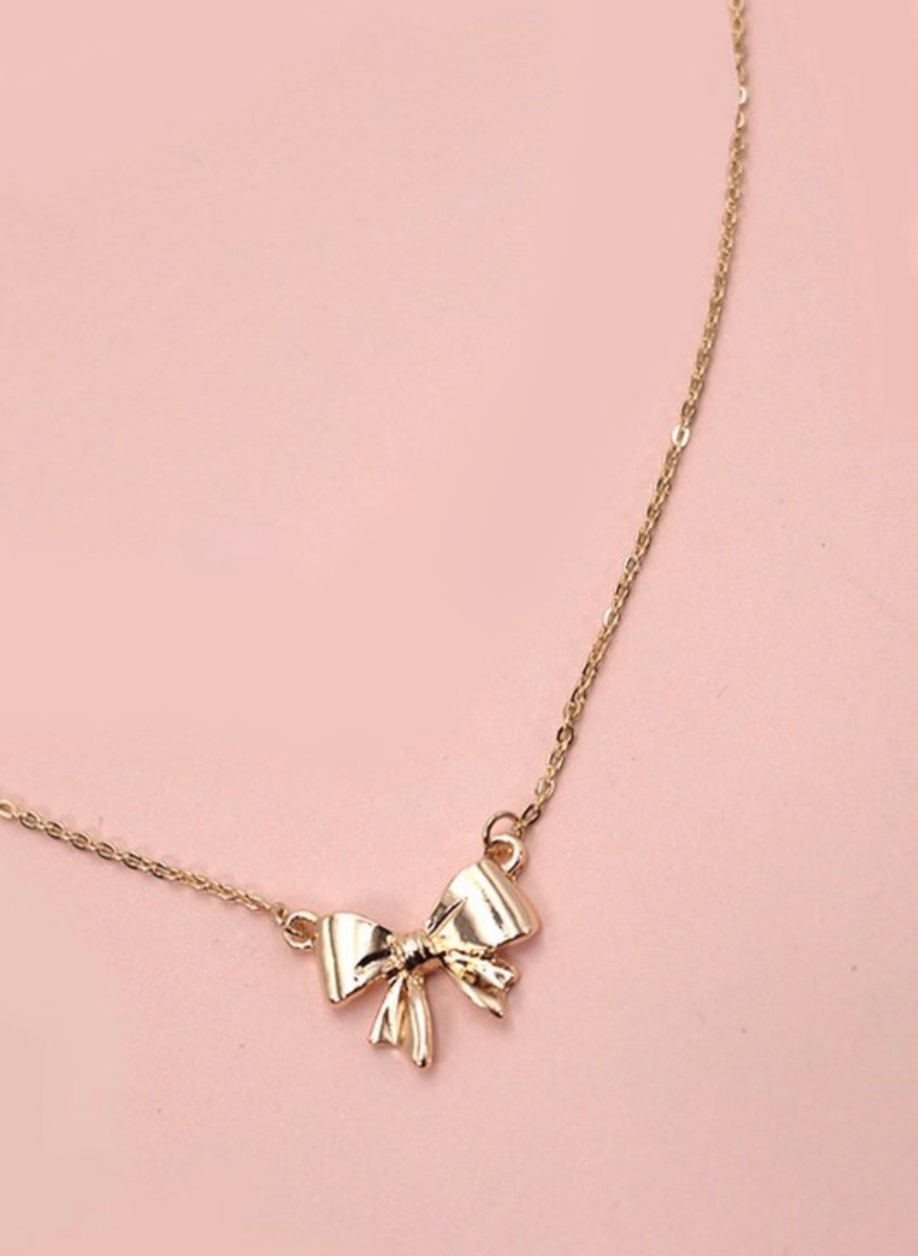 Mini Bow Necklace