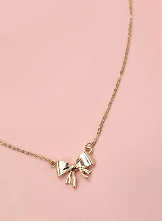 Mini Bow Necklace