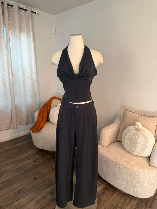 Midnight in Paris Wide Leg Pants